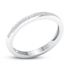 Thumbnail Image 4 of Now + Forever Diamond Wedding Band 1/20 ct tw Round-cut 10K White Gold