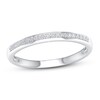 Thumbnail Image 1 of Now + Forever Diamond Wedding Band 1/15 ct tw Round-cut 10K White Gold