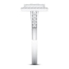 Thumbnail Image 1 of Diamond Engagement Ring 3/8 ct tw Round-cut 10K White Gold