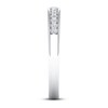 Thumbnail Image 1 of Diamond Wedding Band 1/10 ct tw Round-cut 10K White Gold