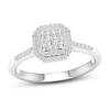 Thumbnail Image 1 of Now + Forever Diamond Engagement Ring 3/8 ct tw Round-cut 10K White Gold