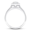 Thumbnail Image 3 of Now + Forever Diamond Engagement Ring 3/8 ct tw Round-cut 10K White Gold