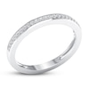 Thumbnail Image 4 of Now + Forever Diamond Wedding Band 1/10 ct tw Round-cut 10K White Gold