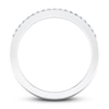 Thumbnail Image 3 of Now + Forever Diamond Wedding Band 1/10 ct tw Round-cut 10K White Gold