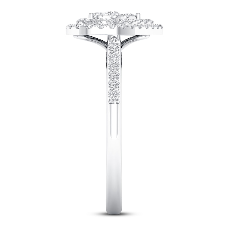 Main Image 2 of Now + Forever Diamond Engagement Ring 1/3 ct tw Round-cut 10K White Gold