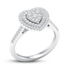 Thumbnail Image 4 of Now + Forever Diamond Engagement Ring 1/3 ct tw Round-cut 10K White Gold