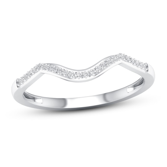 Now + Forever Diamond Wedding Band 1/ ct tw Round-cut 10K White Gold