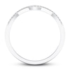 Thumbnail Image 3 of Now + Forever Diamond Wedding Band 1/15 ct tw Round-cut 10K White Gold