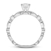 Thumbnail Image 2 of Diamond Engagement Ring 7/8 ct tw Round-cut 14K White Gold