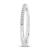 Thumbnail Image 1 of Diamond Wedding Band 1/8 ct tw Round-cut 14K White Gold