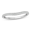Thumbnail Image 1 of Now + Forever Diamond Wedding Band 1/10 ct tw Round-cut 10K White Gold