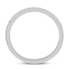 Thumbnail Image 3 of Now + Forever Diamond Wedding Band 1/10 ct tw Round-cut 10K White Gold