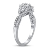 Thumbnail Image 1 of Diamond Engagement Ring 5/8 ct tw Round-cut 10K White Gold