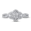 Thumbnail Image 2 of Diamond Engagement Ring 5/8 ct tw Round-cut 10K White Gold