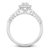 Thumbnail Image 2 of Now + Forever Diamond Engagement Ring 1/2 ct tw Round-cut 10K White Gold