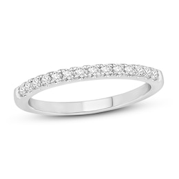 Now + Forever Diamond Wedding Band 1/4 ct tw 10K White Gold