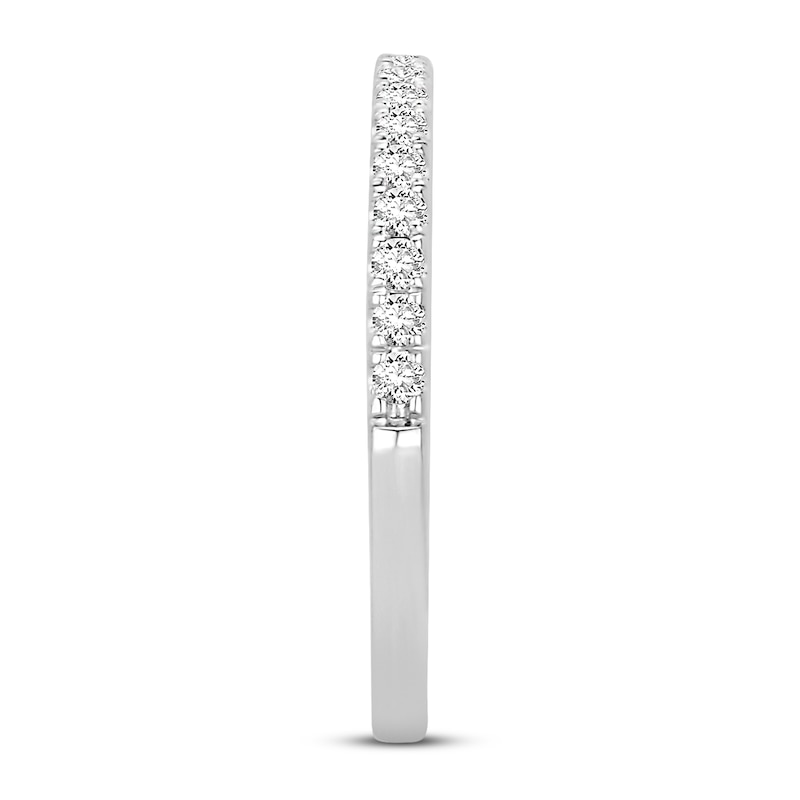 Main Image 3 of Now + Forever Diamond Wedding Band 1/4 ct tw 10K White Gold