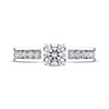 Diamond Engagement Ring 1-1/4 ct tw Round-cut 14K White Gold