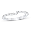 Thumbnail Image 1 of Diamond Wedding Band 1/6 ct tw Round-cut 14K White Gold