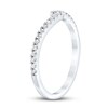 Thumbnail Image 2 of Diamond Wedding Band 1/6 ct tw Round-cut 14K White Gold
