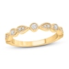 Thumbnail Image 1 of Now + Forever Diamond Wedding Band 1/6 ct tw Round-cut 10K Yellow Gold