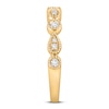 Thumbnail Image 2 of Now + Forever Diamond Wedding Band 1/6 ct tw Round-cut 10K Yellow Gold