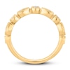 Thumbnail Image 3 of Now + Forever Diamond Wedding Band 1/6 ct tw Round-cut 10K Yellow Gold