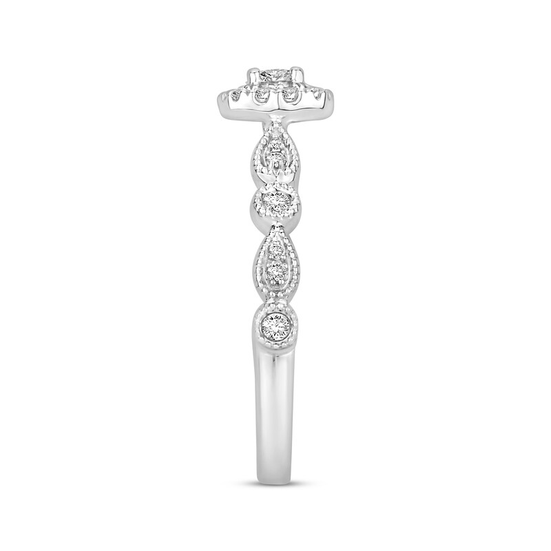 Main Image 2 of Now + Forever Diamond Engagement Ring 1/2 ct tw Round-cut 10K White Gold