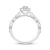 Thumbnail Image 3 of Now + Forever Diamond Engagement Ring 1/2 ct tw Round-cut 10K White Gold