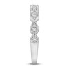 Thumbnail Image 2 of Now + Forever Diamond Wedding Band 1/6 ct tw Round-cut 10K White Gold