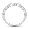 Thumbnail Image 3 of Now + Forever Diamond Wedding Band 1/6 ct tw Round-cut 10K White Gold