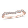 Thumbnail Image 0 of Diamond Wedding Band 1/4 ct tw Round-cut 14K Rose Gold