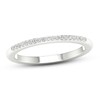 Thumbnail Image 0 of Diamond Wedding Band 1/15 ct tw Round-cut 10K White Gold