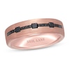 Thumbnail Image 0 of Neil Lane Men's Black Diamond Wedding Band 1/3 ct tw Square & Round 14K Rose Gold