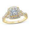 Thumbnail Image 0 of Diamond Engagement Ring 7/8 ct tw Round-cut 14K Yellow Gold