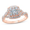 Thumbnail Image 0 of Diamond Engagement Ring 7/8 ct tw Round-cut 14K Rose Gold