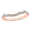 Thumbnail Image 0 of Diamond Wedding Band 1/4 ct tw Round-cut 14K Rose Gold
