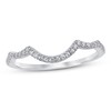 Thumbnail Image 0 of Diamond Wedding Band 1/8 ct tw Round-Cut 14K White Gold