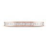 Thumbnail Image 3 of Now + Forever Diamond Wedding Band 1/3 ct tw Princess-cut 14K Rose Gold