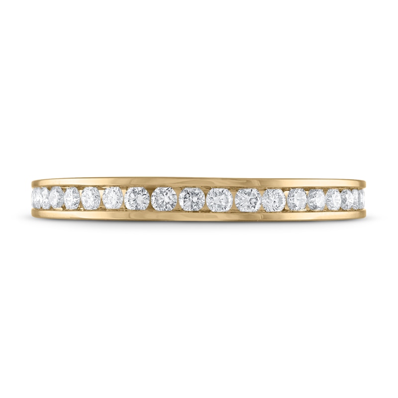 Main Image 3 of Now + Forever Diamond Wedding Band 1/3 ct tw Round-cut 14K Yellow Gold