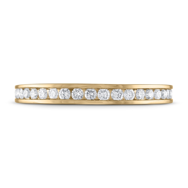 Diamond Wedding Band 1/3 ct tw Round-cut 14K Yellow Gold