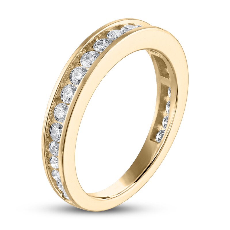 Main Image 2 of Now + Forever Diamond Wedding Band 3/4 ct tw Round-cut 14K Yellow Gold
