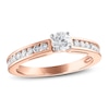 Thumbnail Image 0 of Diamond Engagement Ring 5/8 ct tw Round-cut 14K Rose Gold