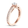 Thumbnail Image 1 of Diamond Engagement Ring 5/8 ct tw Round-cut 14K Rose Gold
