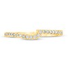 Thumbnail Image 2 of Diamond Wedding Band 1/6 ct tw Round-cut 14K Yellow Gold