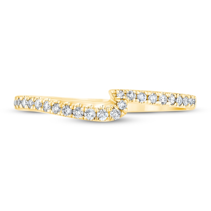Main Image 3 of Now + Forever Diamond Wedding Band 1/6 ct tw Round-cut 14K Yellow Gold