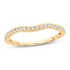Thumbnail Image 0 of Diamond Wedding Band 1/8 ct tw Round-Cut 14K Yellow Gold