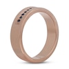 Thumbnail Image 2 of Neil Lane Men's Natural Sapphire Wedding Band 14K Rose Gold