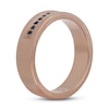 Thumbnail Image 1 of Neil Lane Men's Natural Sapphire Wedding Band 14K Rose Gold