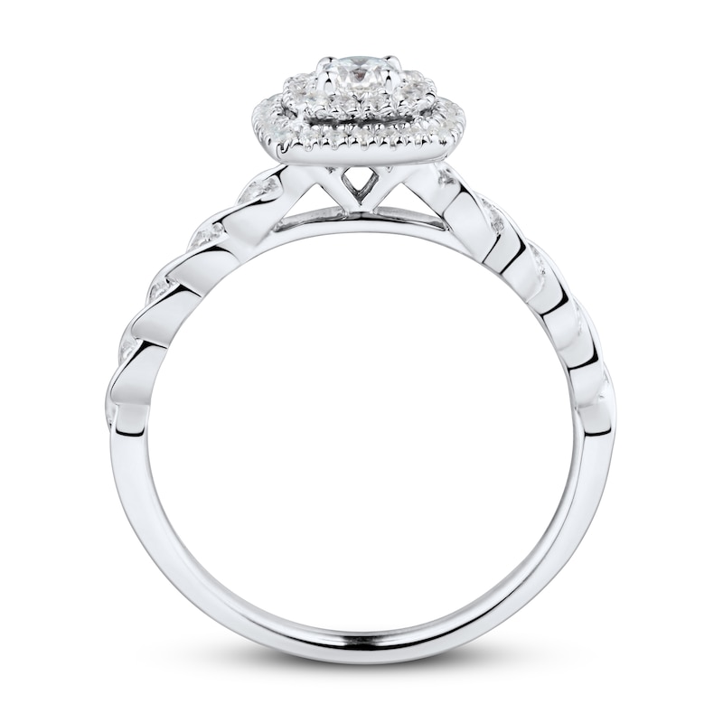 Main Image 2 of Now + Forever Diamond Engagement Ring 1/3 ct tw Round-cut 10K White Gold